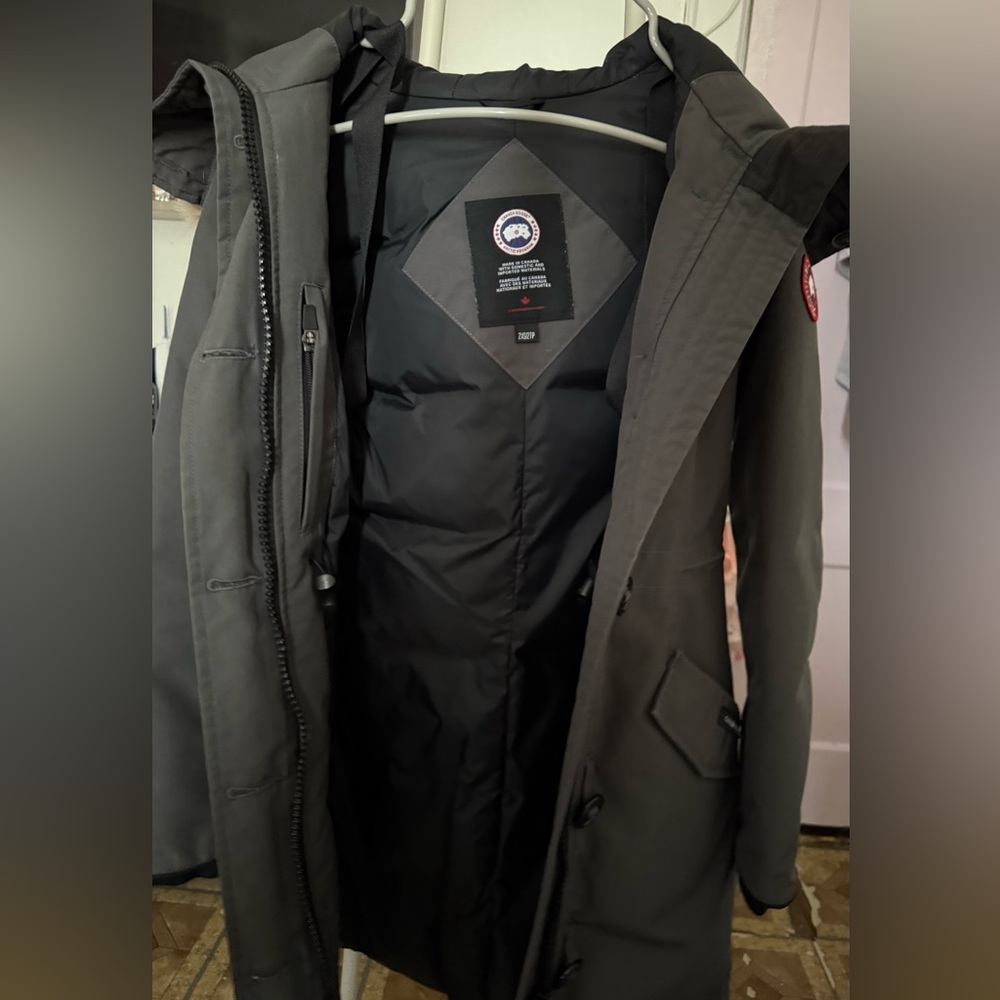 Canada Goose Rossclair Fur Trim Down Parka